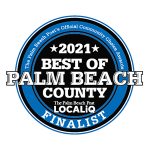 Best Plumbing Company Palm Beach County 2021 Badge